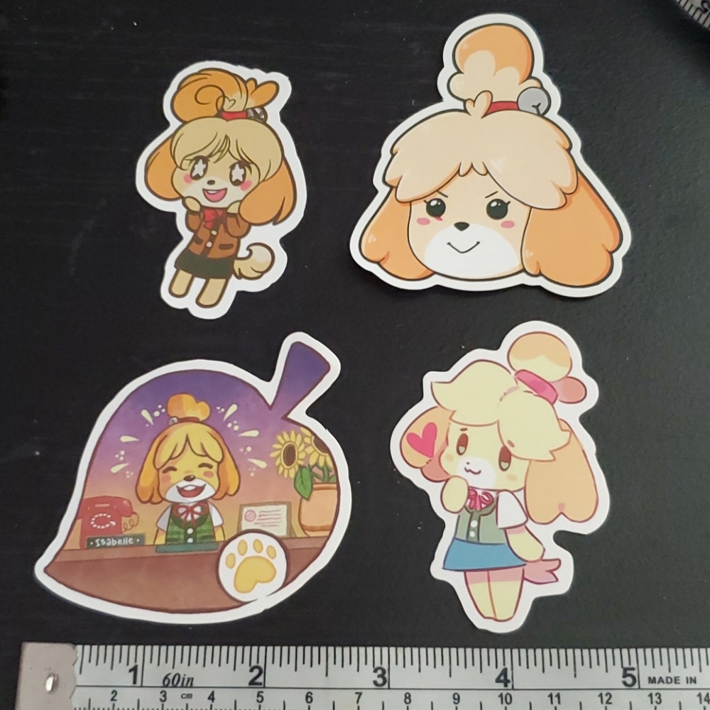Animal Crossing Isabelle Sticker Pack